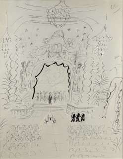 Sempe Jean Jacques La... | SEMPE Jean Jacques La remise de prix Petit crayonné... | Vermot et Associés