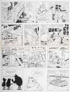 Remacle Marcel (1926-1999) Planche... | REMACLE Marcel (1926-1999) Planche originale encre... | Stanley’s Auction