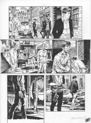 Paolo Martinello | DYLAN DOG n.478 – HARLECH ASYLUM, pag.9 | Avalon Comic Art