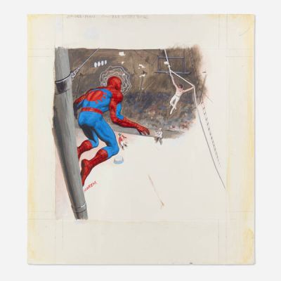 Earl Norem | The Amazing Spider-Man: The Big Top Mystery Story Page 24 Original Art (Marvel Books, 1986) | Landry Pop Auctions
