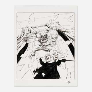 Creees Lee, Marvel Snap! Hit Monkey Card Original Art (Marvel Comics, 2024) | Landry Pop Auctions