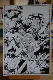 Conan de Barbaar #29 - Cover originale  - Page volante - EO | Catawiki