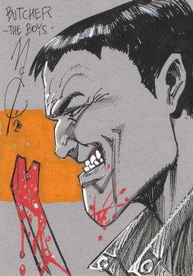 John McCrea | Butcher The Boys _ A5 Image | John McCrea