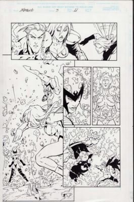 Marvel Comics - Magneto original interior page - Quicksilver, Scarlet Witch... | eBay US (Buy It Now)