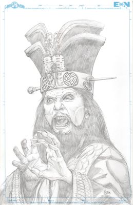 Criss Madd | Big Trouble in Little China Lo Pan 11x17 | Raremarq (Buy It Now)