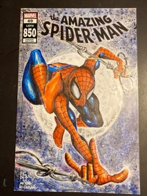 SPIDER-MAN SKETCH COVER ORIGINAL ART MCFARLANE HOMAGE CHRIS MCJUNKIN 2026 SALE! | eBay US (Buy It Now)