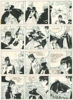 PRATT Corto Maltese La maison dorée de Samarkand Encre de Chine et feutre | Millon