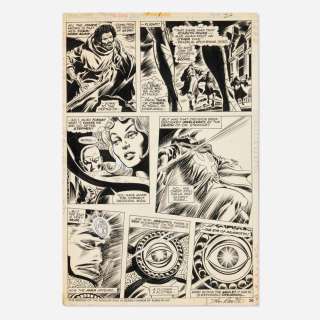 Gene Colan and John Romita Sr., Doctor Strange #7 Story Page 26 Original Art (Marvel, 1975) | Landry Pop Auctions