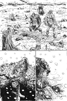 Spawn Dark Ages #2 page 3 by Liam Sharp | Planet Original Art