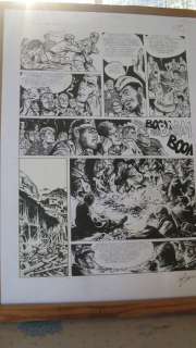 Follet, René - Planche originale (p.25) - L’ étoile du soldat - (2007) | Catawiki