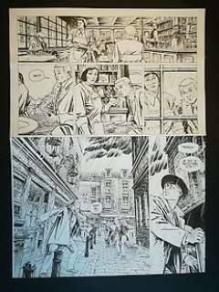  - Jovanovic, Milan - Planche originale - Jason Brice T1 - Ce qui est écrit  - (2008) 