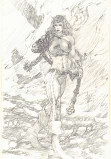 Philip Tan - Thundra Pencil Commission - 2014 Signed