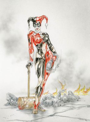 Luis Royo | HARLEY QUINN - MODEL 1 -... | Laberinto Gris