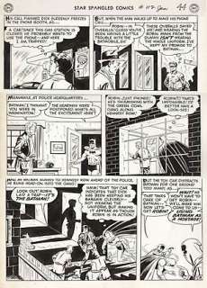 STAR SPANGLED COMICS Issue #112 Interior Page | ComicConnect