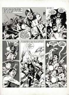 Garry Leach - the vcs ( book one ) - 2000ad prog 149 page 10 - garry leach art - miracle man / marvel man