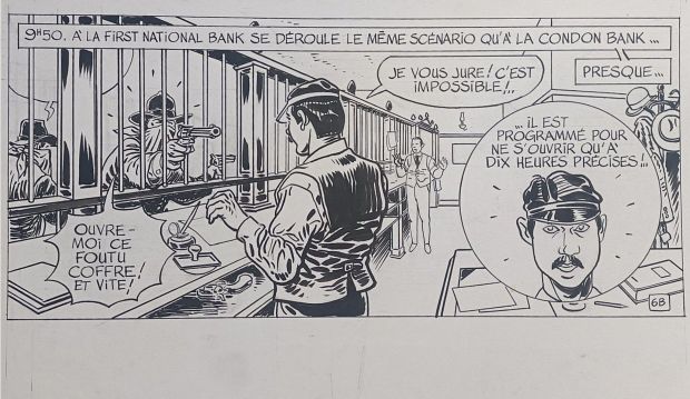 Anonyme Xxe - «Planche... | Lot 341 - Anonyme Xxe - «Planche originale de bande dessinéesur... | misc / divers