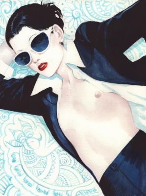 Bertail. Illustration originale Ghost Money | BDEnchères