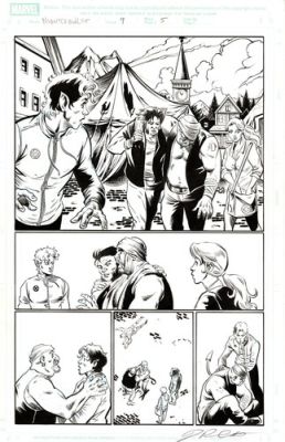 Nightcrawler #9 Page 5 (Marvel, 2005) Darick Robertson (Pencil)Palmiotti(Ink) | eBay US (Buy It Now)
