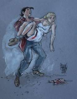 Amoras - Originele aquarel - Amoras - Suske en Wiske - (2019) | Catawiki