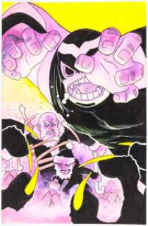 Dan Hipp - Image Comics Holiday Special 2005 Story Page 6 Illustration Original Art (Image, 2005)....