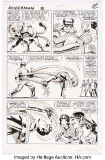 Bruce McCorkindale - Amazing Spider-Man #8 Story Page 12 Re-Creation Ori...