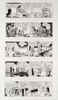 William Overgard - Steve Roper and Mike Nomad Daily Comic Strip Original Art Group of 37 (Field Enterprises, Inc., 1...