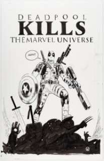 Michael Walsh | Deadpool Kills the Marvel Universe Again #1 Variant Cover Original Art (Marvel, 2017).... | Heritage