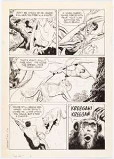 Doug Wildey | Edgar Rice Burroughs’ Tarzan of the Apes #162 Story Page 2 Original Art (Gold Key, 1966).... | Heritage