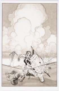 Robinson, Andrew | Andrew Robinson The Wake #7 Cover Original Art (DC, 2014).... | Heritage