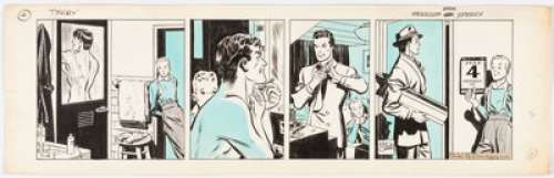 Caniff, Milton | Milton Caniff Terry and the Pirates Daily Comic Strip Original Art dated 7-4-40 (news Syndicate, 1940). ... | Heritage