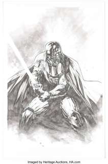 Segovia, Stephen - Stephen Segovia Darth Vader Illustration Original Art (2015)....