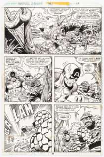 Buscema, Sal | Sal Buscema and Sam Grainger Marvel Two-in-One #42 Story Page 16 Original Art (Marvel, 1978).... | Heritage