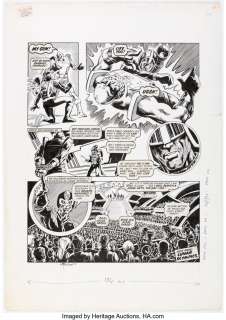 Gibson, Ian - Ian Gibson 2000 AD Prog #49 Judge Dredd Story Page 7 Original Art (IPC, 1978)....