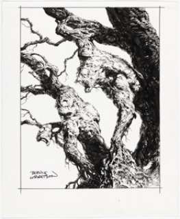 Wrightson, Bernie | Bernie Wrightson - Horror Illustration Original Art (undated).... | Heritage