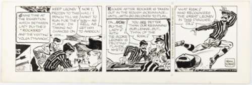 Robbins, Frank | Frank Robbins Johnny Hazard Daily Comic Strip Original Art dated 12-18-70 (King Features Syndicate, 1970). ... | Heritage