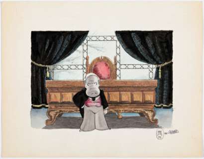 Sim, Dave | Dave Sim and Gerhard Cerebus the Newsletter #12 Hand-Colored Centerfold Illustration Original Art (Friends of Cere... | Heritage