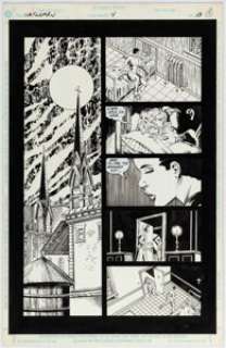 Brozowski, Joe - Joe Brozowski and Michael Blair Catwoman #4 Story Page 15 Original Art (DC, 1989)....