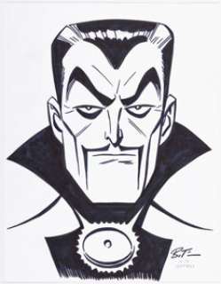 Timm, Bruce | Bruce Timm - Doctor Strange Illustration Original Art (undated).... | Heritage
