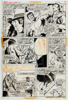 Graham, Billy | Billy Graham and Syd Shores Hero For Hire #4 Story Page 6 Original Art (Marvel, 1972).... | Heritage