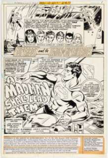 Staton, Joe | Joe Staton and Dave Hunt Superboy & the Legion of Super-Heroes #254 Story Page 1 Original Art (DC, 1979).... | Heritage