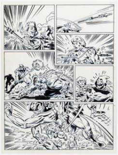 Timm, Bruce | Bruce Timm and Steve Mitchell Masters of the Universe: The Search for Keldor (nn) Promotional Comic Story Page 10 ... | Heritage