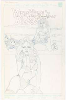 Borenstein, Todd - Todd Borenstein Visions of Curves Story Page 1 Original Art (Fantagraphics/Eros Comix, c. 1995)....