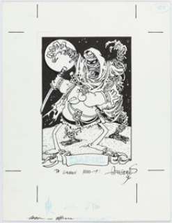 Aragonés, Sergio | Sergio Aragonés Groo Trading Card #139 "Isagul" Illustration Original Art (Wildstorm, 1996).... | Heritage