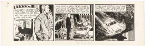 Thorne, Frank | Frank Thorne Dr. Guy Bennett Daily Comic Strip Original Art Group of 6 (Lafave Newspaper Features, 1959). ... (Total: 6 Original Art) | Heritage