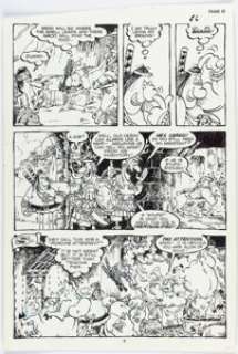 Aragonés, Sergio | Sergio Aragonés Groo the Wanderer #28 Story Page 5 Original Art (Marvel/Epic, 1987).... | Heritage
