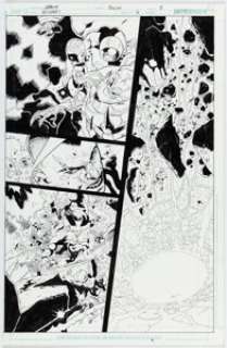 Gleason, Patrick - Patrick Gleason and Green Lantern Corps #16 Story Page 7 Original Art (DC, 2007)....