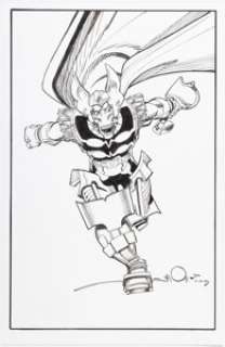 Walt Simonson - Beta Ray Bill Illustration Original Art (2023)....