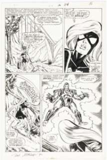 Tom Morgan | Iron Man #214 Story Page 12 Spider-Woman (Julia Carpenter) Original Art (Marvel, 1987).... | Heritage