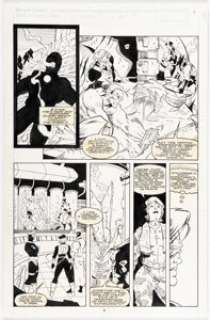 Karl Kerschl and Hector Collazo - X-Men: Prelude to Perdition #1 Story Page 9 Original Art (Marvel, 1995).
