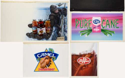 Mick McGinty - Famous Logo Advertising Paintings Original Art Group of 4 (c. 1980-1990s). (Total: 4 Original Art) | Heritage